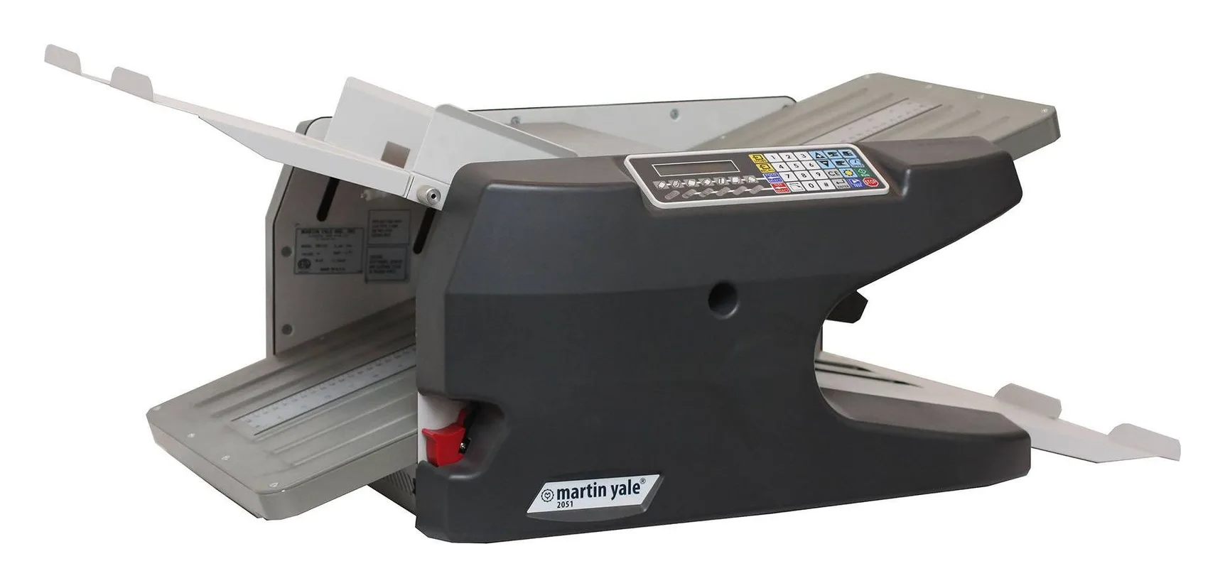Martin Yale 2051 Smartfold paper folder with keypad and fold tables extended